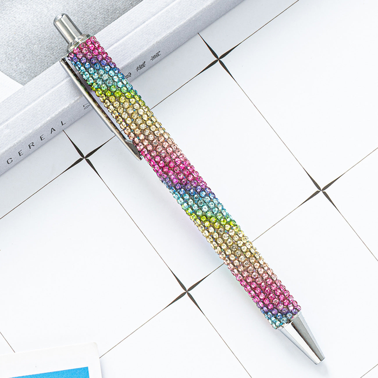 Wholesale Metal Leopard Diamond Ballpoint Pen